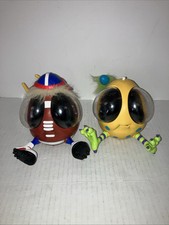Vintage 2 Ogglies Electronic 1999 Playmates Toys Inc not working