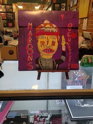 Limited NUMBERED Maroon 5 Overexposed Vinyl Lp, CD, And Small Litho Prints