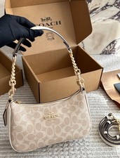 Beige Cream Color Coach Teri Bag Great Condition