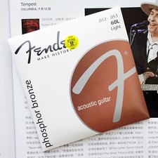 1 Pack Acoustic Guitar Strings 12-53 Set Light Phosphor Bronze String Roundwound