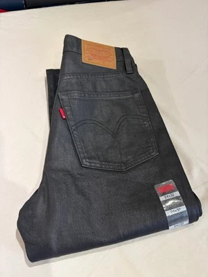 Levi's 501 Original Femme Neuf - Jean Enduit Gris Anthracite Taille 24x32 - Photo 1/4