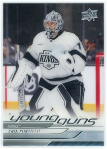 2024-25 UD Extended Series Erik Portillo 702 Young Guns Clear Cut RC