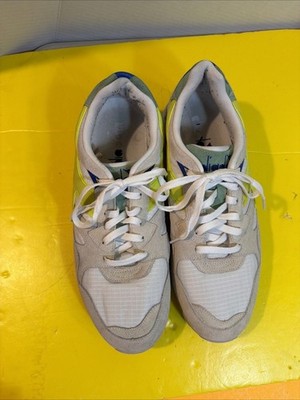 Diadora N9002 Maverick Ball C2416  White Volt Green ITALY MEN'S SIZE 11.5 SHOES