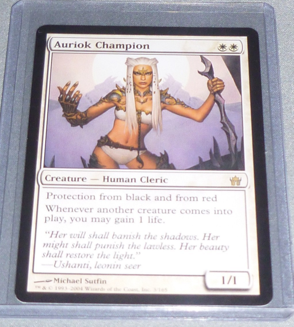Auriok Champion LP, English MTG Fifth Dawn