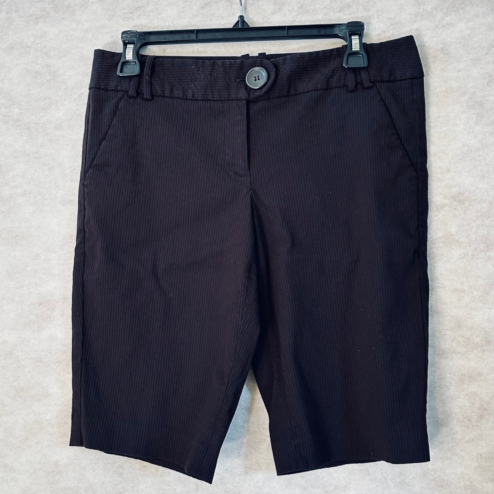 The Limited Exact Stretch Brown Bermuda Shorts - Women's Career