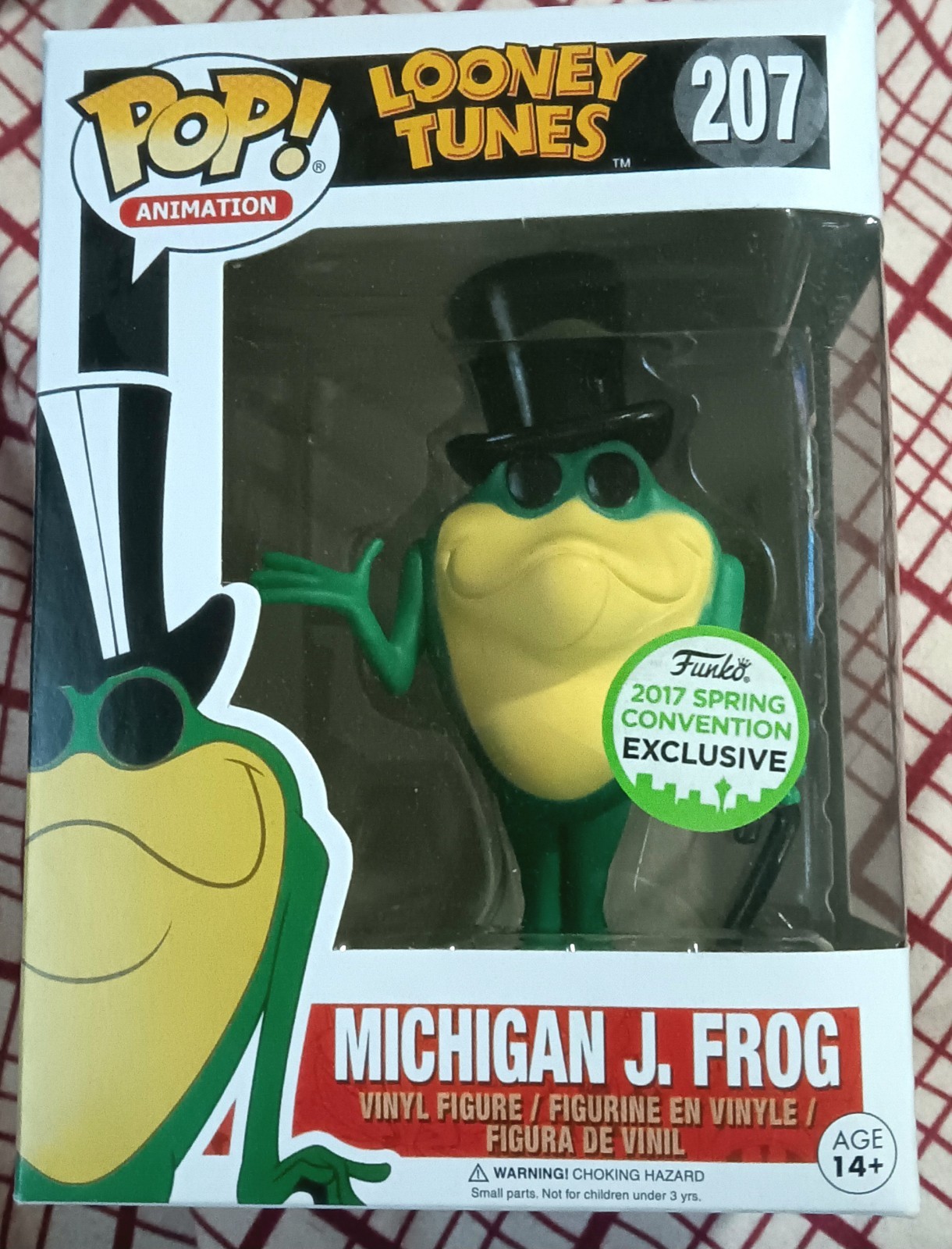Funko Pop Looney Tunes Michigan J Frog ECCC Walmart Exclusive 207