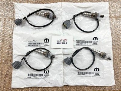 2004-2022 Chrysler Jeep Dodge Ram O2 Oxygen Sensors 56029050AA (4pcs) OEM Mopar