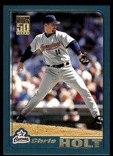 Chris Holt 2001 Topps #299 Houston Astros MLB READ FREE SHIPPING AutographDen