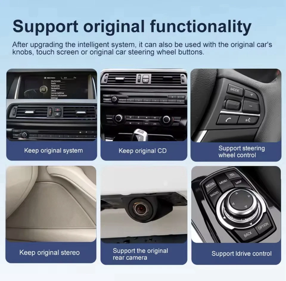 AUTORADIO DISPLAY OCTA 14,9” BMW Serie 5 F10 F11 - Immagine 3 di 4