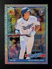 2026 Topps Series 1 ALEX FREELAND Rookie RC 1991 Baseball Chrome #91C-56
