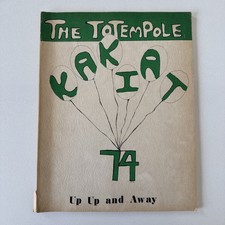 The Totempole Kakiat Junior High School 1974 Up Up & Away Spring Valley, NY