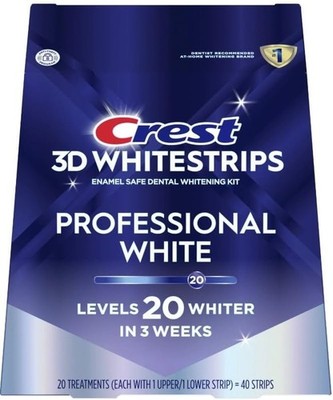 Crest 3D Whitestrips Professional Effects Kit 40 STRIPS EXP 2027+