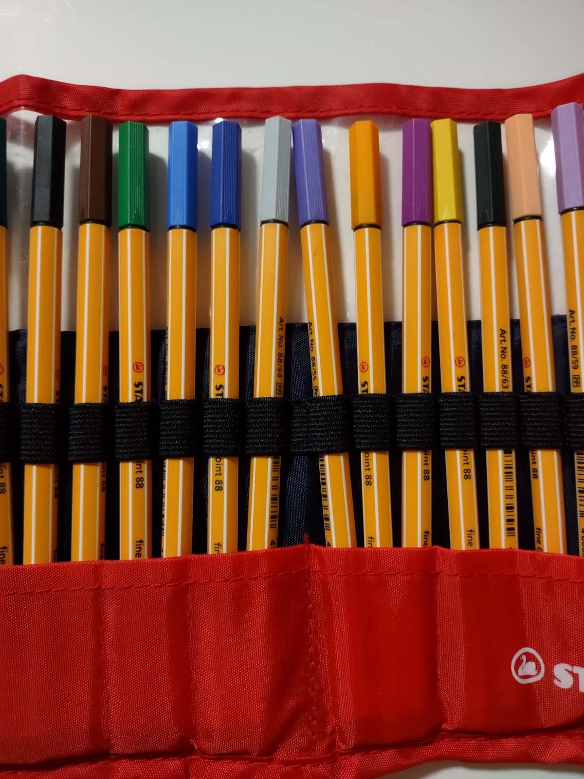 Stabilo Fineliner Point 88 Rollerset 24 Color Pens