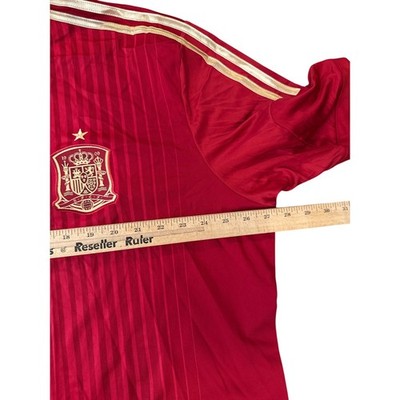 Adidas Spain Soccer Jersey Mens 3XL Red Xavi 8 2010 World Cup