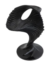 Lalique France Crystal Glass Trophee Noir Sculpture Limited Edition of 99 BOX
