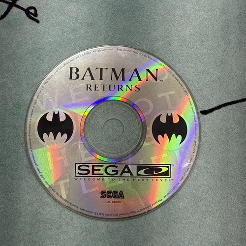 CD Only, Batman Returns from Sega 1993, Authentic Game disc 