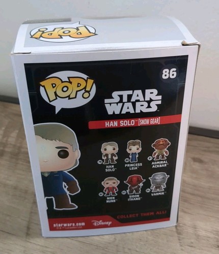 Funko Pop! Han Solo Snow Gear #86 Loot Crate Exclusive - Picture 2 of 3