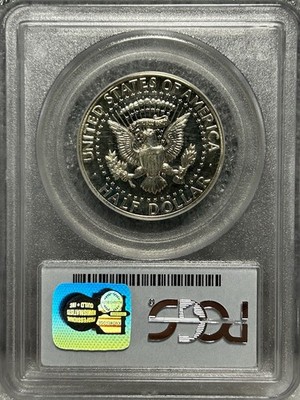 1964 Silver Proof Kennedy Half Dollar Accented Hair 50C PCGS PR66