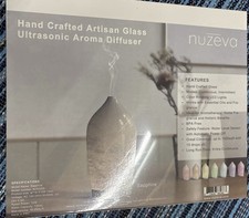 Nuzeva Sapphire Glass Ultrasonic Aroma Diffus...