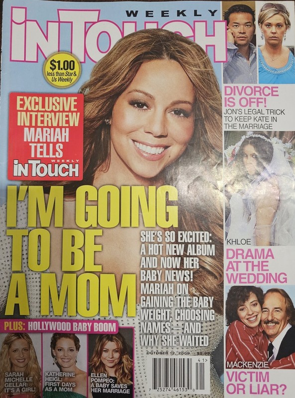 Mariah Carey Magazines Covers Clippings Lot