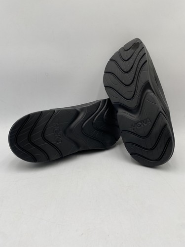 Hoka Ora Recovery Pantolette Unisex Slipper Regenerationsschuhe schwarz US Größe 11 - Bild 9 von 11