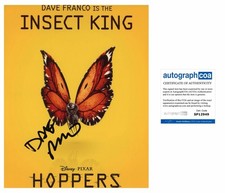 Dave Franco “Hoppers” AUTOGRAPH Signed ‘Insect King’ 10x8 Photo ACOA