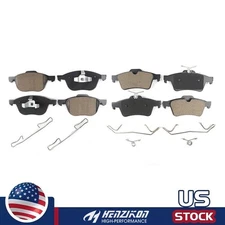 Front & Rear Ceramic Brake Pads For 2007 - 2013 Mazda 3 HZ1044+HZ1095