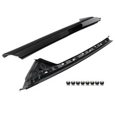 A-pillar Trim Left For Ford Explorer 2011-2019 Inner Outer Direct Fit Black