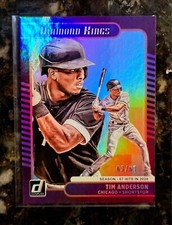 2021 Panini Donruss - Diamond Kings Season Stat Line #7 Tim Anderson /67