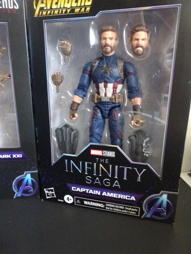 MARVEL LEGENDS INFINITY SAGA LOT IRON MAN VII AVENGERS THOR CAPTAIN AMERICA - Picture 11 of 22