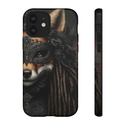 Gothic Elegance Fox Phone Case: Mystique in Your Hand π¦π - Picture 15 of 33