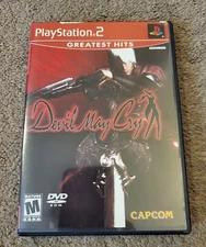PlayStation 2 Greatest Hits Devil May Cry Game in Case with Manual