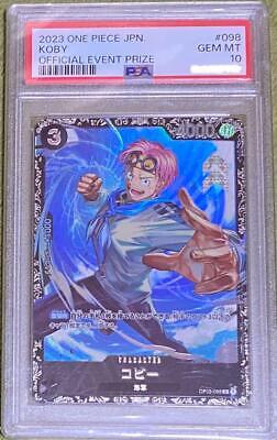 PSA 10 Bandai One Piece Card Koby Flagship Battle best 8 PSA 10 Bandai One Piece Card Koby Flagship Battle best 8
