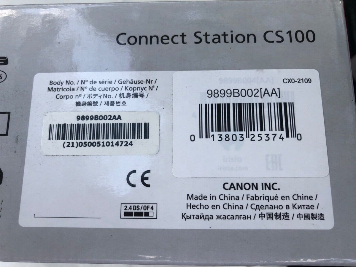 CANON Connect Station CS100 Photo Video Hub 1TB storage - WiFi