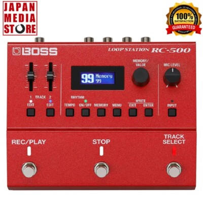 Boss RC-500 Loop Station Guitar Effects Pedal Red Brand New with BOX