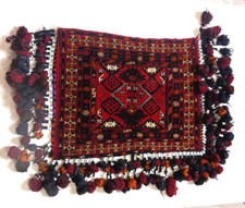 Turkman Baluchi Woven 100% Wool Cushion Cover...