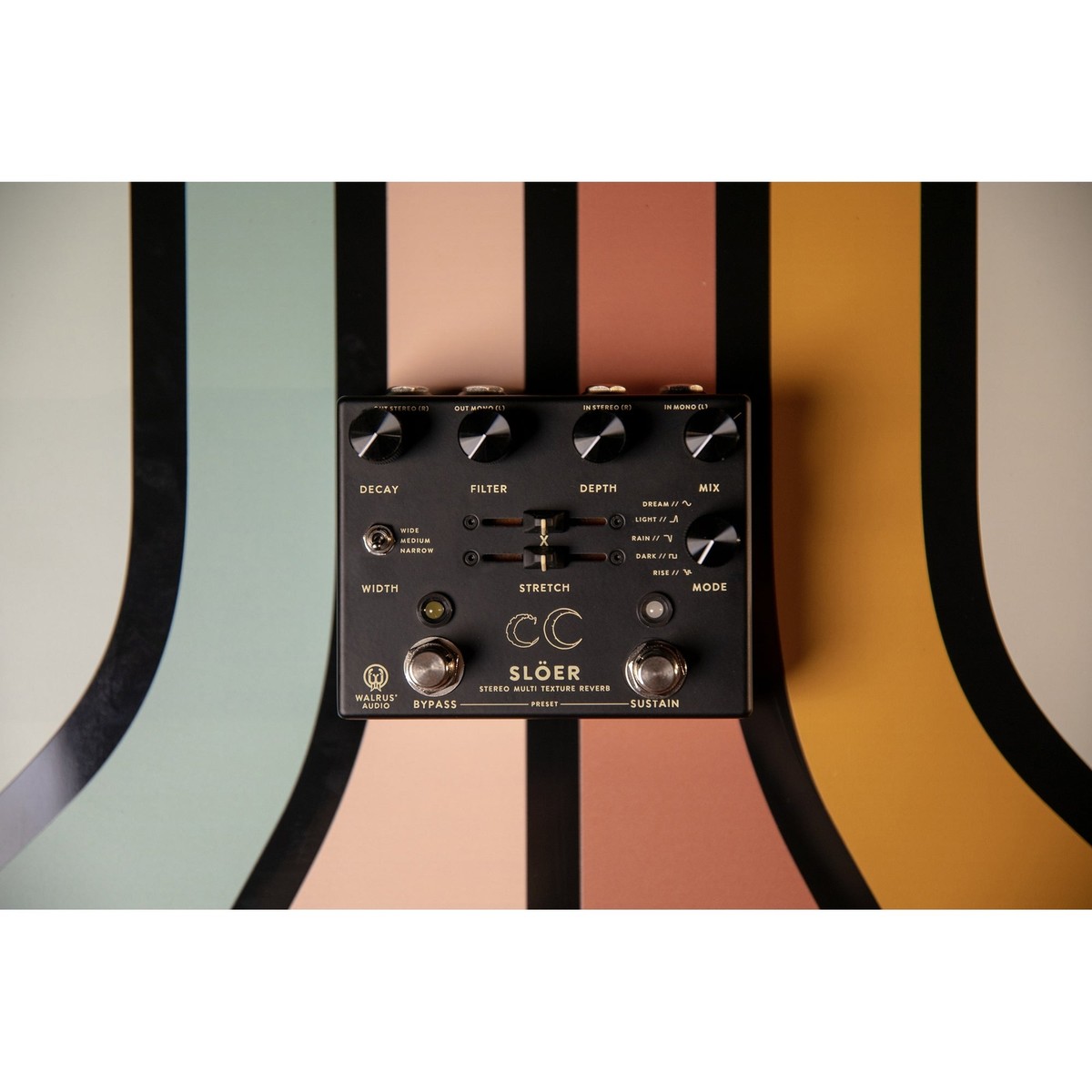 Walrus Audio SLOER Stereo Ambient Reverb Pedal - Black | eBay