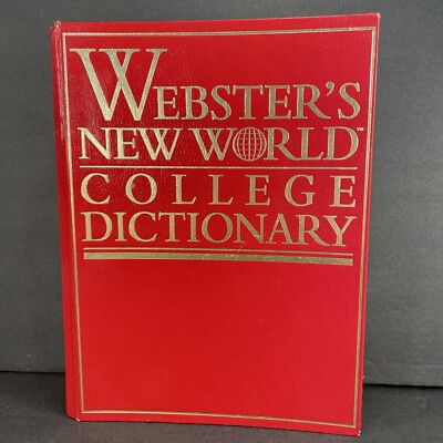 Webster's New World Dictionary College Edition Third Edition Hardback 1996