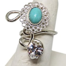 Unique Sterling Silver Hand Crafted Upcycled Flexi-Ring By SoniaMcD