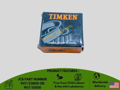 JCB BACKHOE - GENUINE TIMKEN TRANSMISSION BEARING PART 907/51500 907/09300,
