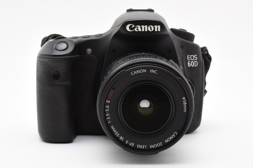 Canon EOS 60D Body EF-S 18-55mm F3.5-5.6 IS Lens From Japan Excellent #2330 - Picture 3 of 12