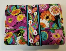 Vera Bradley Va Va Bloom baby changing pad clutch NWT