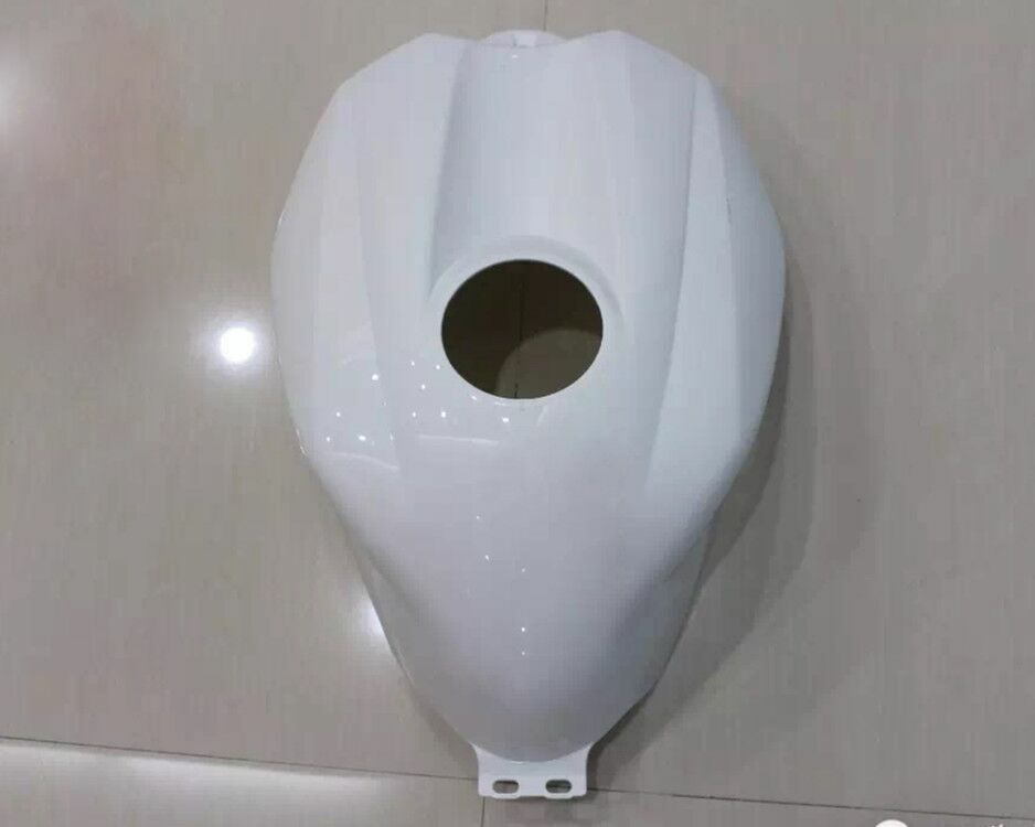 White Unpainted Fuel Gas Tank Cover Cowl Fairing For Yamaha