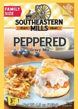Southeastern Mills Peppered Gravy Mix 4.5 oz. (Pack of 6)