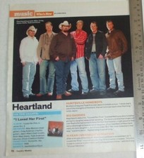 Heartland JASON Albert ONE (1) FULL PAGE magazine CELEBRITY CLIPPING photo