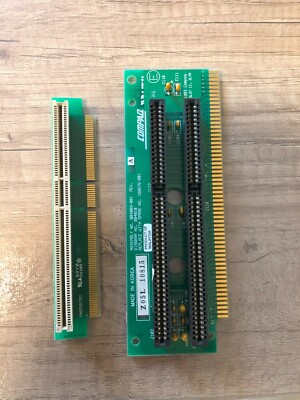 2 Stück Riser-Karten für PC-Erweiterungen, selten, gebraucht, gut erhalten