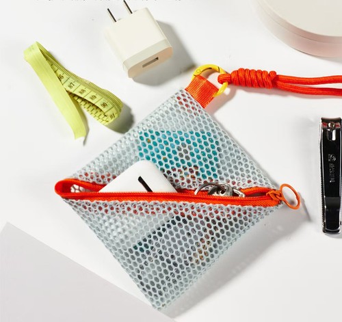 For All Phones Crossbody Lanyard Neck Strap With Zipper Mesh Pouch Purse Travel - 第 5/22 張圖片