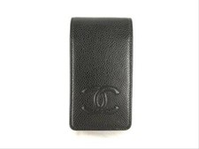 CHANEL Noir Caviar Iphone 4S Case 218162