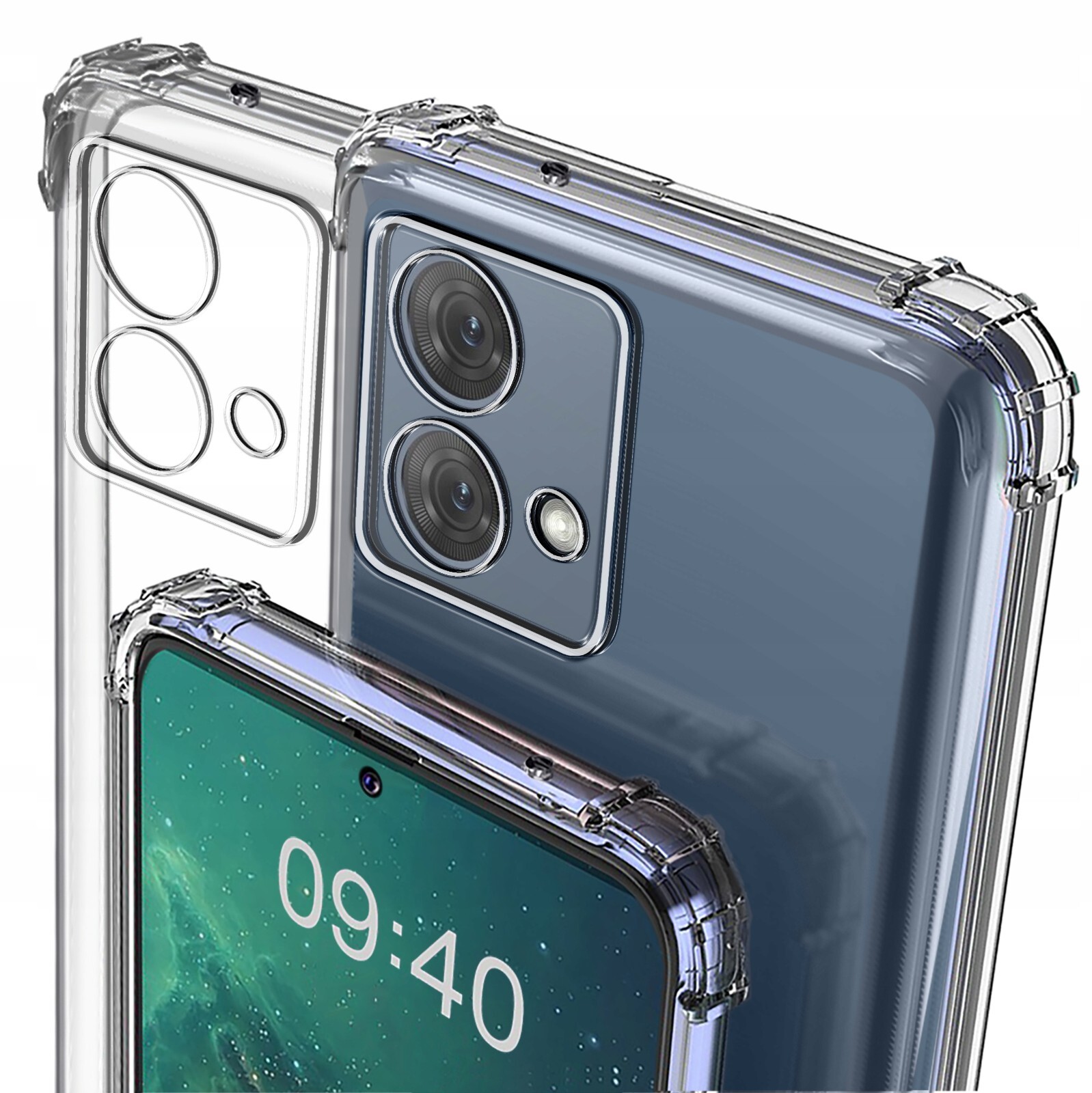Per Motorola Moto G84 Custodia MotoG84 Cover posteriore