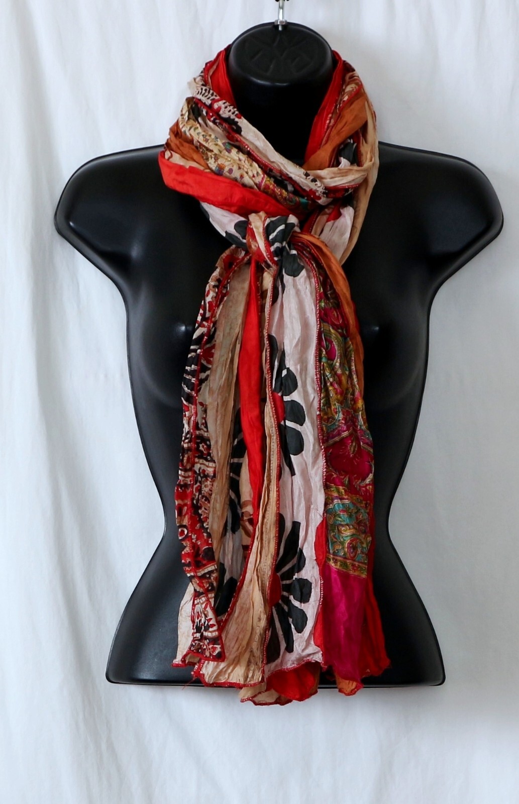 GREENSEWN Pieced Rectangular Recycled Crinkle Sil… - image 1